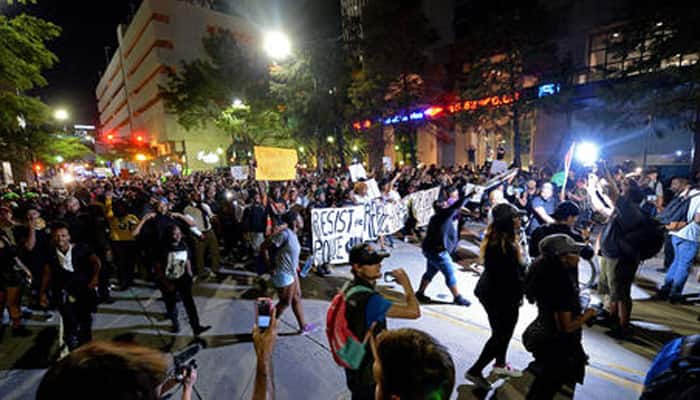 Charlotte march peaceful, pressure rises to release shooting tapes