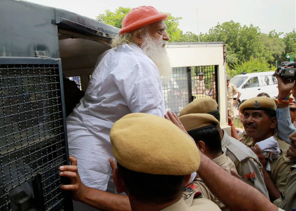 Asaram Bapu brought to Jodhpur