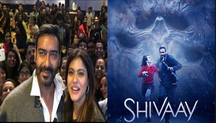 Ajay Devgn and Kajol create &#039;Shivaay&#039; magic in Google and Facebook headquarters! Pics inside