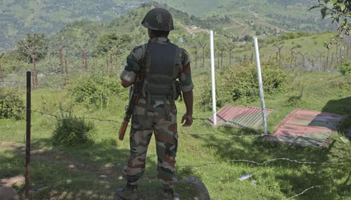 After Uri, search operation, flag march in villages near Indo-Pak border