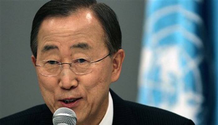 UN chief Ban pats India&#039;s back for its decision to ratify Paris Climate deal