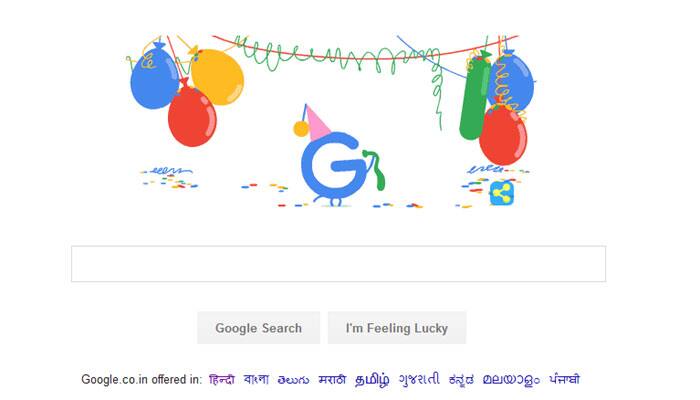 Amid date confusion, Google celebrates 18th birthday with Doodle
