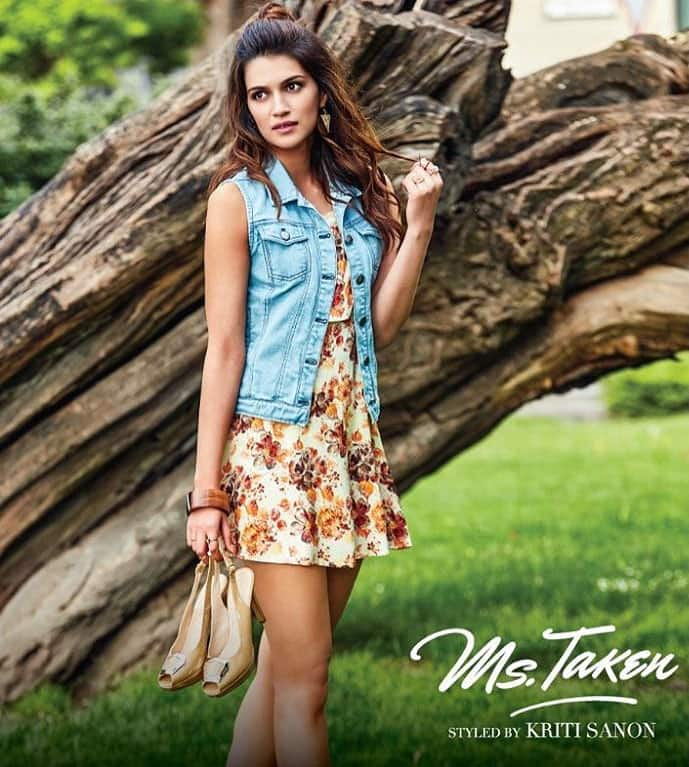 kriti sanon :- Checked out Ms.Taken yet? Available on myntra and shopper's stop.. 