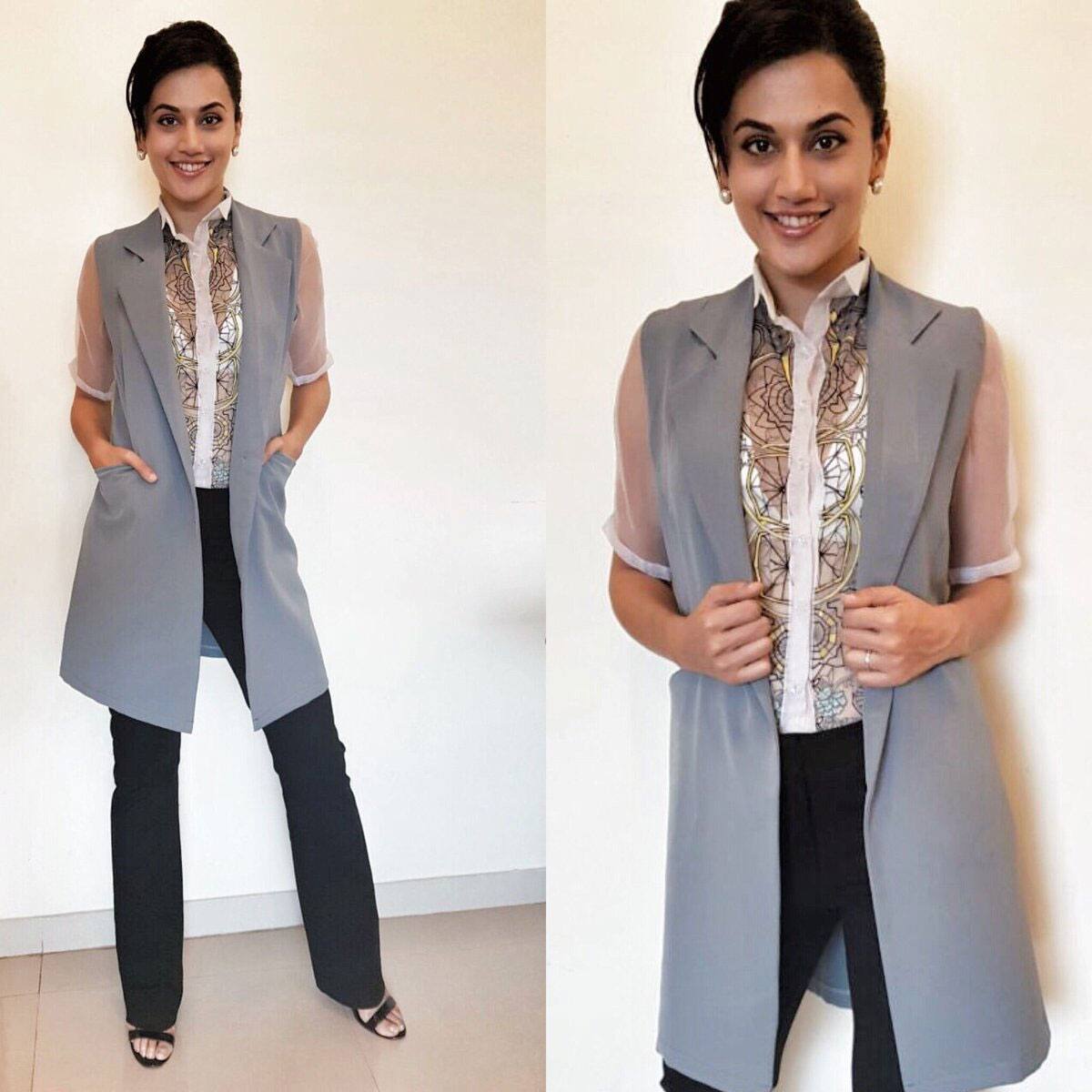 Aditi Gupta for today. @DevsB @nickyjaan - Twitter?@taapsee