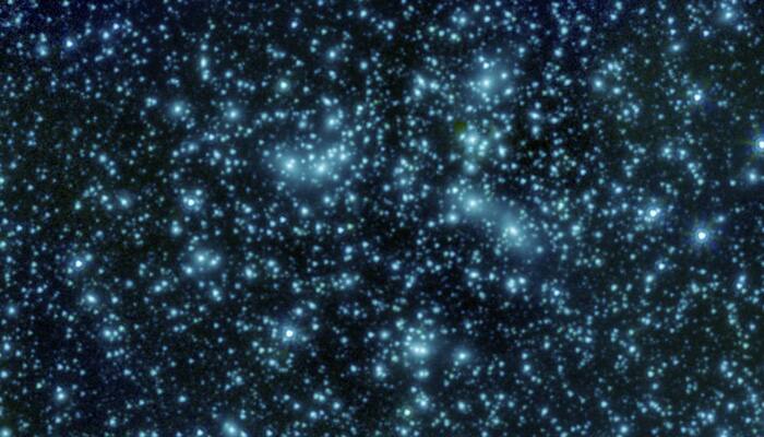 Abell 2744 captured: &#039;Pandora&#039;s Cluster&#039; as seen by NASA&#039;s Spitzer Space Telescope! (See pic)