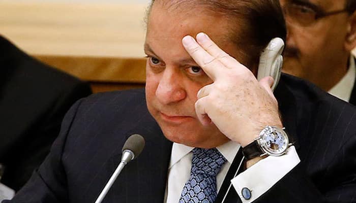  Nawaz Sharif condemns Indian aggression along LoC