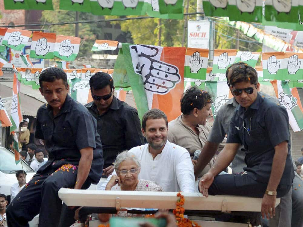 Rahul Gandhi at Road Show