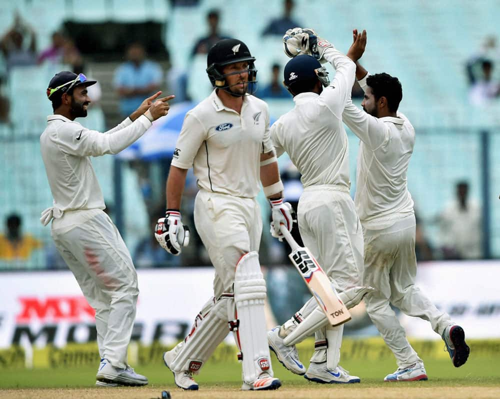 Day 2 of India vs New Zealand test match