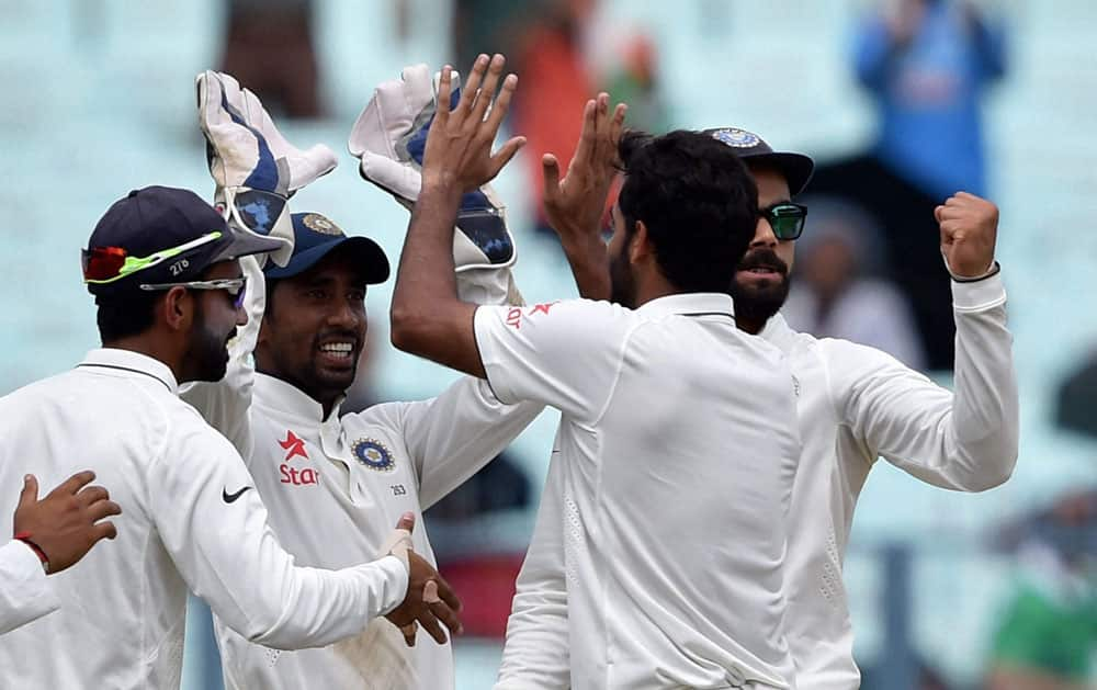 Day 2 of India vs New Zealand test match