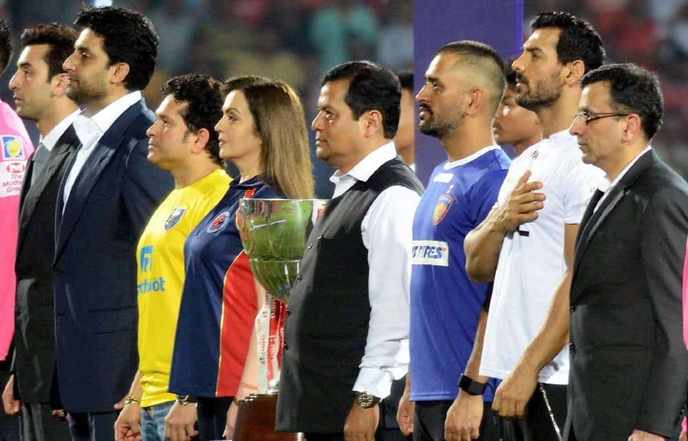 Indian Super League 2016 opening ceremony