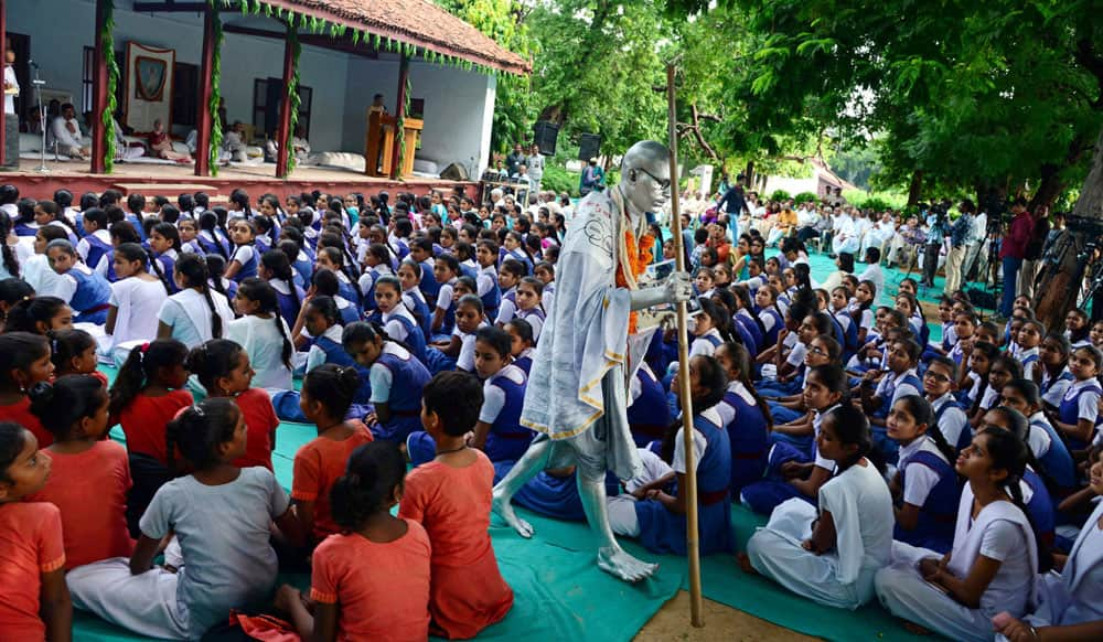 Gandhi Jayanti at Gandhi Ashram