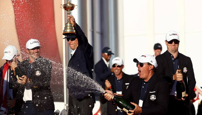 USA rips Europe 17-11 to end Ryder Cup drought