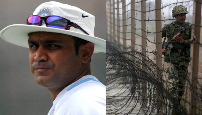 In nation&#039;s service! Virender Sehwag pays tribute to Baramulla attack martyr