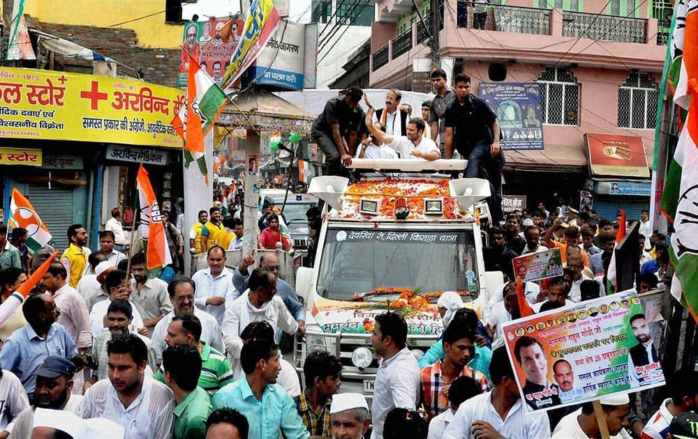 Congress Vice-President Rahul Gandhi