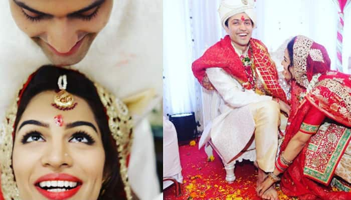 Kumkum Bhagya actress Alia aka Shikha Singh poses with hubby Karan Shah! Wedding pics inside