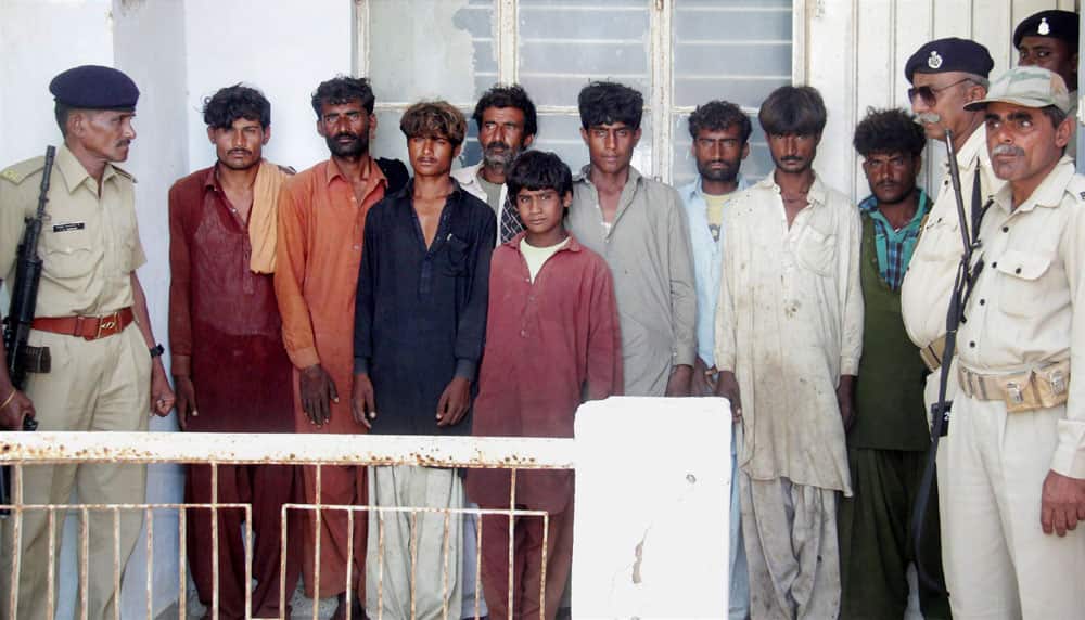 9 Pakistani fishermen arreste