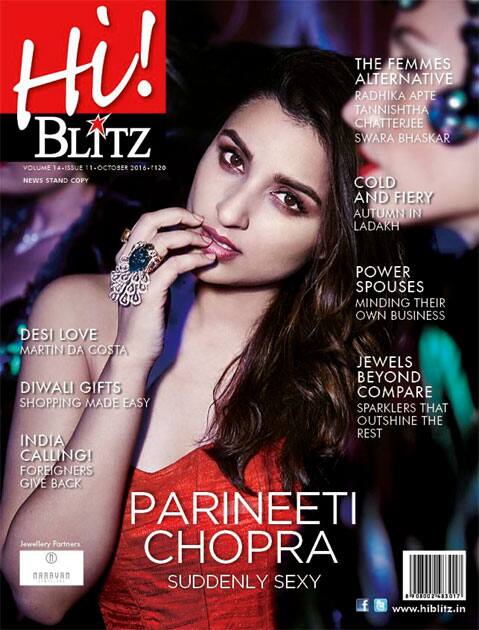 October cover girl!- Parineeti Chopra