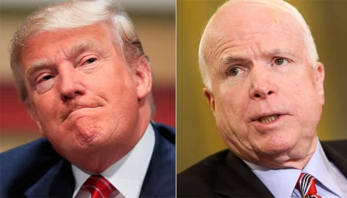 John McCain pulls support from Trump after lewd comments