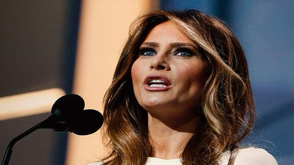 Husband&#039;s remarks unacceptable, offensive: Melania Trump