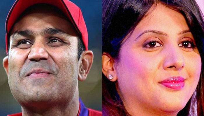 Virender Sehwag, Twitter&#039;s comedy king, trolled by none other than wife Aarti