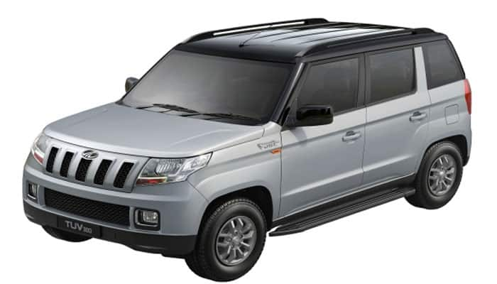 Mahindra TUV300 now comes with dual tone colour scheme