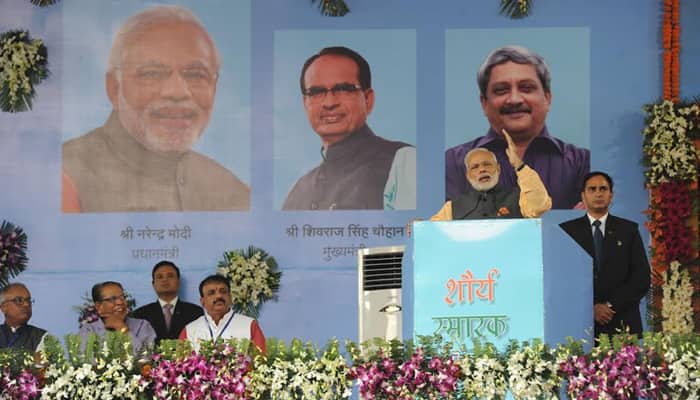 PM Narendra Modi inaugurates &#039;Shaurya Smarak&#039; in Bhopal, says Indian Army doesn&#039;t speak, but acts