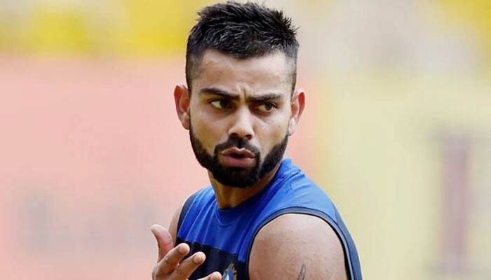 Virat Kohli&#039;s reaction when he met his &#039;doppelganger&#039; — WATCH​