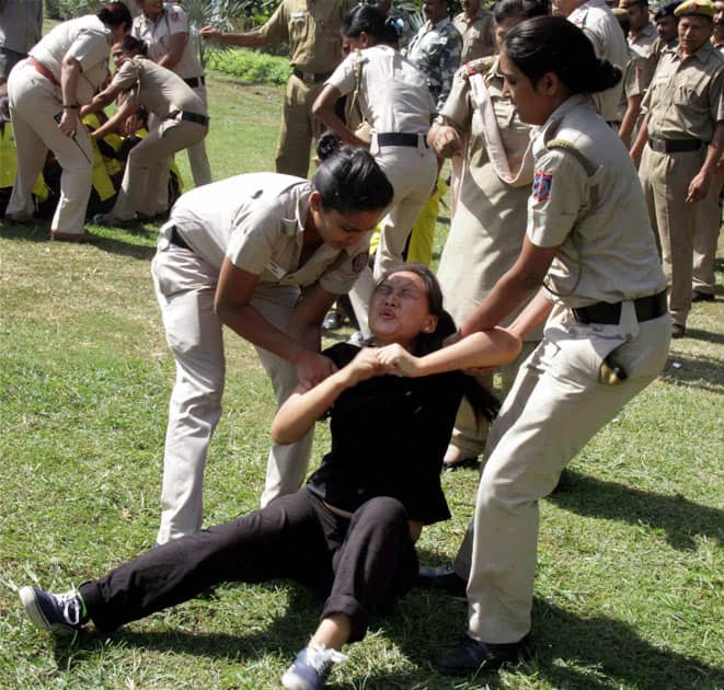 Tibetan activists protest