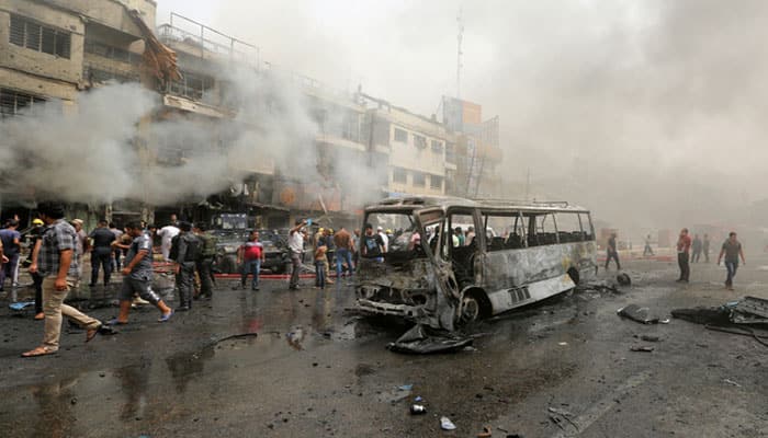 Attacks including suicide bombings kill 46 in Iraq
