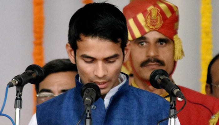 Supreme Court seeks report on Bihar Minister Tej Pratap Singh&#039;s pictures with murder accused