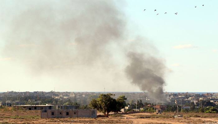 US air strikes pound Libya&#039;s Sirte to oust IS militants