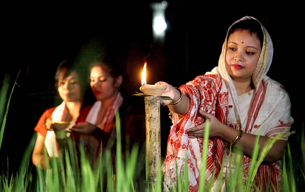 Kati Bihu celebrations in Assam