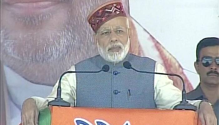 PM Narendra Modi inaugurates 3 mega hydro projects in Himachal Pradesh