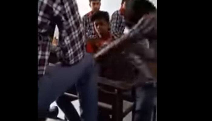 Meritorious Dalit student hit in head, kicked, punched in classroom in Bihar, video goes viral; will Nitish govt help? - WATCH
