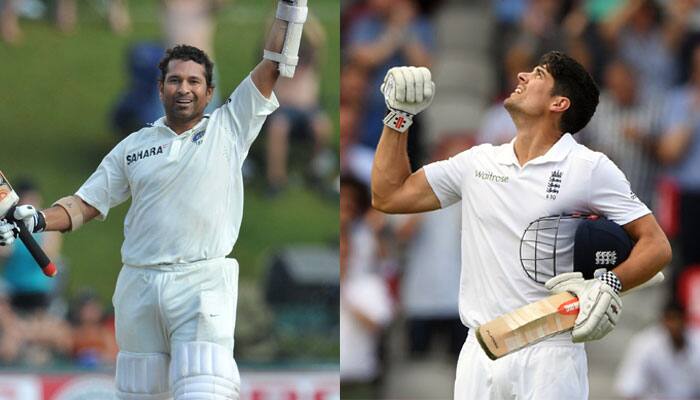 England&#039;s Alastair Cook admits breaking Sachin Tendulkar&#039;s Tests records a possibility