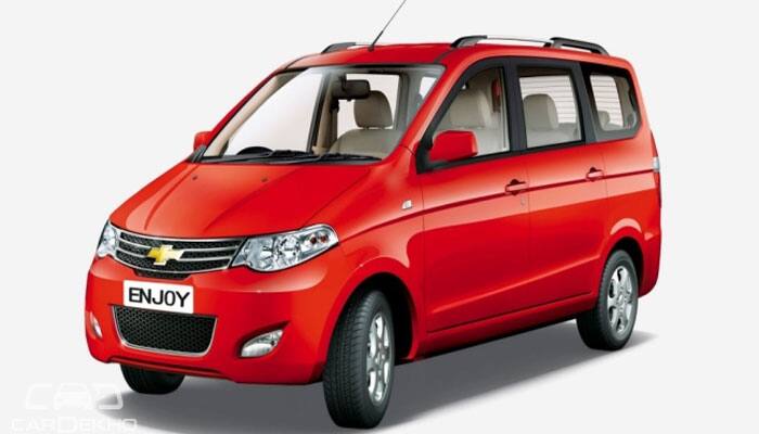 Chevrolet Enjoy gets huge Rs 1.93 lakh price cut, now available at Rs 4.99 lakh