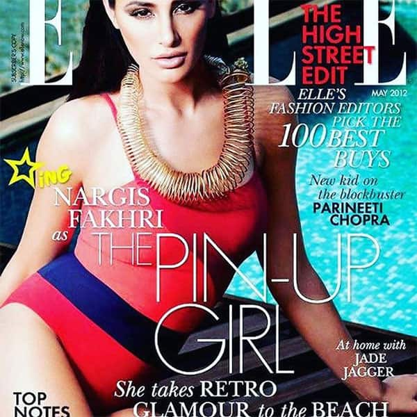 Nargis Fakhri poses for Ellem magazine