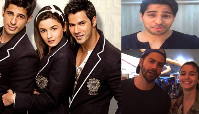 Alia Bhatt, Sidharth Malhotra and Varun Dhawan celebrate &#039;SOTY&#039; fourth anniversary in style—Watch!