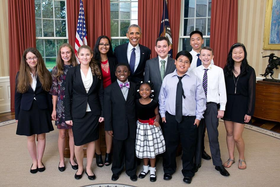 Check out my newest science advisors!- President Obama