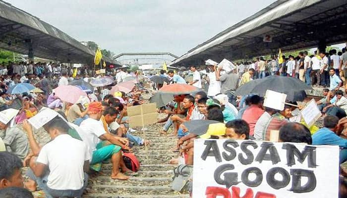 Bodos call for rail roko bandh in Assam on October 24