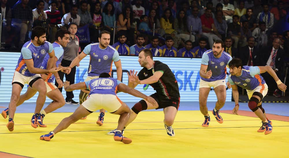 India - Iran final match of ''Kabaddi World Cup 2016