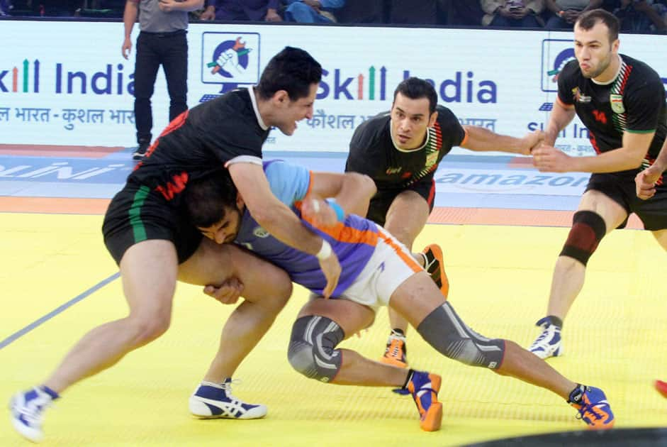 India - Iran final match of ''Kabaddi World Cup 2016