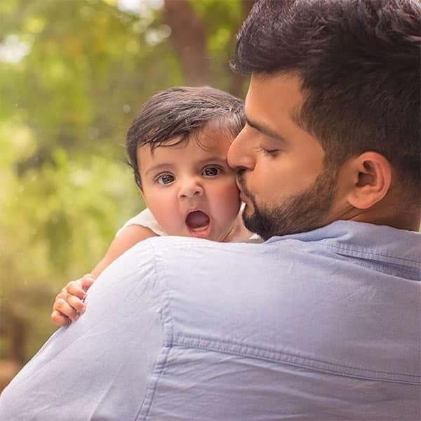 Suresh Raina & His Baby Girl