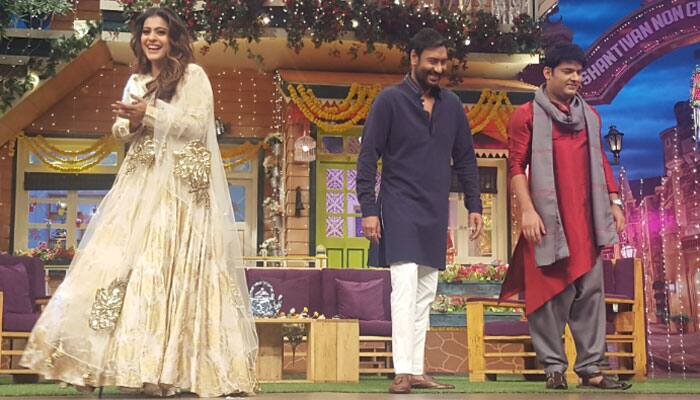 Shivaay: Ajay Devgn turns &#039;prankster&#039; on &#039;The Kapil Sharma Show&#039;