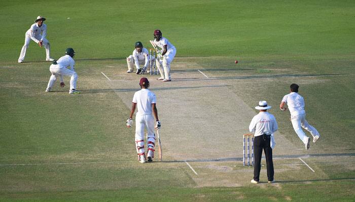 Pakistan take giant leap towards series win after restricting West Indies to 171/4 on Day 4