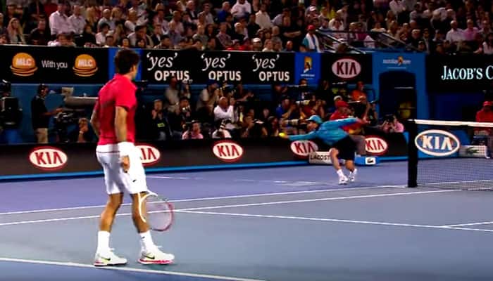 Roger Federer cannot believe it as ballboy takes MIND-BLOWING catch - WATCH!