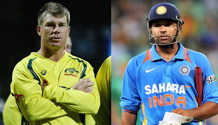 When birthday boy David Warner had a fight with Rohit Sharma