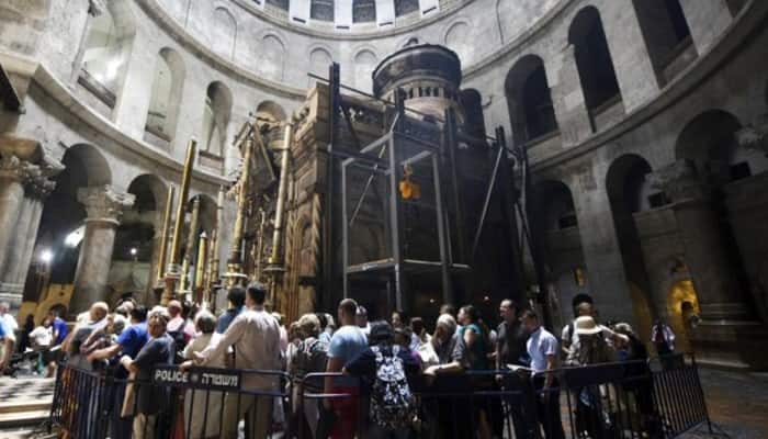 Jesus Christ&#039;s burial place uncovered for first time in centuries