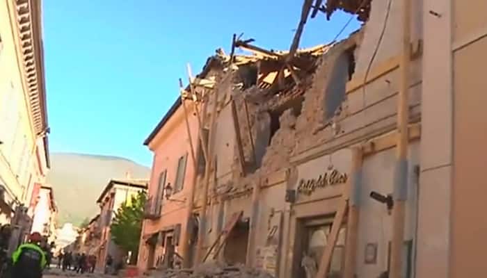New Italy earthquake sows terror, flattens historic basilica