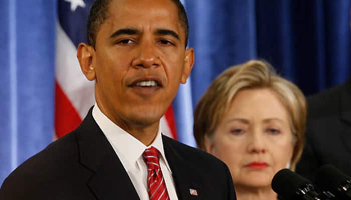 You love me? Vote for her! Barack Obama hits frontline for Hillary Clinton